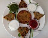 A picture of step 5 of Jowar methi paratha.