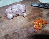 Foto langkah ke 3 dari resep Telur Orak Arik Pedas.