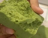 Foto del paso 5 de la receta: ¡Pan esponjoso de harina de arroz con matcha en microondas, súper rápido!