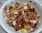鹹蛋蔭瓜蒸肉的食譜步驟3照片