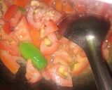 A picture of step 2 of Tamatar ki chutney.