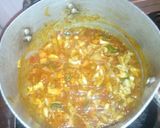 A picture of step 2 of Bread masala.
