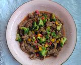 Foto langkah ke 4 dari resep 574. Tumis Daging Sapi Jamur Brokoli (Beef Broccoli Mushroom).