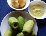 A picture of step 4 of Stuffed pointed gourd with prawn/ chingri patoler dorma.
