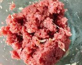 Hình bước làm 1 của món Thịt Bò Hamburger