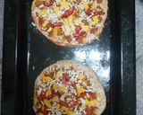 عکس مرحله 6 از دستور پیتزا خوشمزه با خمیر 5 دقیقه ای با سه قلم🍕😋