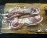 A picture of step 1 of Home Made Smoked Bacon - 20% Cost and you know WOW :P.