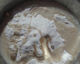 A picture of step 2 of Meetha Paratha.