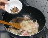 A picture of step 1 of Afgani Pulao.