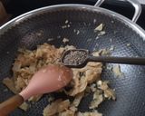 Foto langkah ke 2 dari resep Fusilli Carbonara.