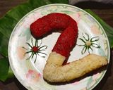 Foto langkah ke 7 dari resep Lemper Merah Putih.