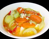 Foto langkah ke 5 dari resep Tumis Labu Manis.