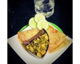 A picture of step 7 of Regag: Famous Arabic Paper Thin Bread/Crepe.