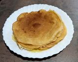 Foto del paso 5 de la receta Filloas rellenas de crema con nata y chocolate
