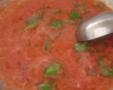 A picture of step 4 of Paneer butter Masala.