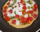 Vegetables Omelet pizza recipe step 6 photo
