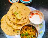 A picture of step 5 of Cluster Beans (Gavar Fali Sabzi).
