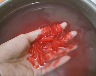 1.Cendol tepung kanji - Step 7