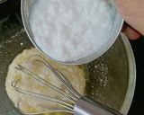 A picture of step 6 of Thandai Bundt cake with Kesar thandai Rabdi frosting.