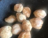 A picture of step 1 of Peanut sauce (Satay, shumay).