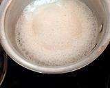 A picture of step 2 of Laziza kheer mix 🍲.