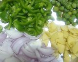 A picture of step 1 of Pasta Butter masala.