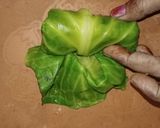 A picture of step 3 of Cabbage roll.