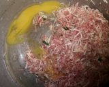 Foto del paso 4 de la receta: HAMBURGUESA DE CARNE, MORTADELA Y QUESO!