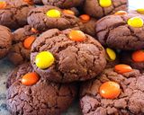 Φωτογραφία βήματος 4 της συνταγής Chewy Nutella cookies Reese's peanut butter