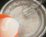 A picture of step 4 of Eggless Chocolate Cake.