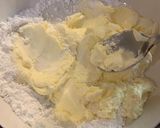 A picture of step 4 of Ginger & Mango Cheese Cake.
