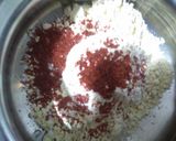 A picture of step 2 of Bread Pattice/Bread Pakora.