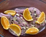 Narancsos kacsacomb fokhagymásan recept fázis 1 fotója