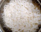 A picture of step 1 of Chinese fried rice.