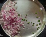 A picture of step 1 of Besan Chilla.
