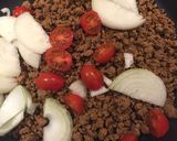 A picture of step 2 of Veggie Pisto.