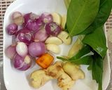 Foto langkah ke 3 dari resep Gulai Tempe Kacang Panjang Plus Telur Puyuh.
