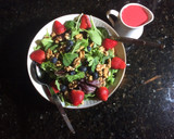 Foto del paso 6 de la receta: Ensalada Multicolor con Vinagreta de Arándanos Rojos