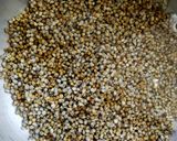 A picture of step 1 of Bajra Khichdi.