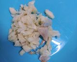 Hình bước làm 1 của món Khô cá chỉ vàng rim me