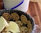 Foto del paso 3 de la receta: Pastel De Nieve de Vainilla con Galletas Chispas de Chocolate