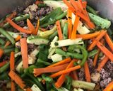 Foto del paso 5 de la receta: Guisado con carne molida y/o pollo y verduras