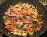 Foto del paso 1 de la receta: Fideos gordos con pollo y calamares