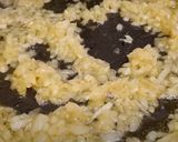 Rizottó dél-tiroli speck sonkával, friss spenóttal, és Gorgonzola sajttal recept fázis 3 fotója