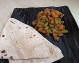 A picture of step 6 of String beans Sabji (Farasbi chi Bhaji).