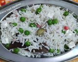 A picture of step 2 of Peas Pulao.
