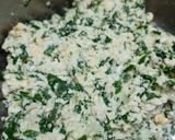 A picture of step 2 of Tropical amaranthus vadai.