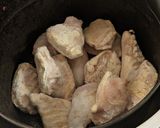 A picture of step 1 of Air fryer wings from frozen.