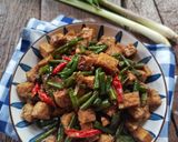 Foto langkah ke 4 dari resep Oseng Tempe Kacang Panjang.