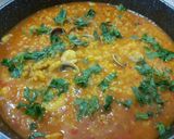 Foto del paso 6 de la receta Arroz caldoso con gambas y almejas